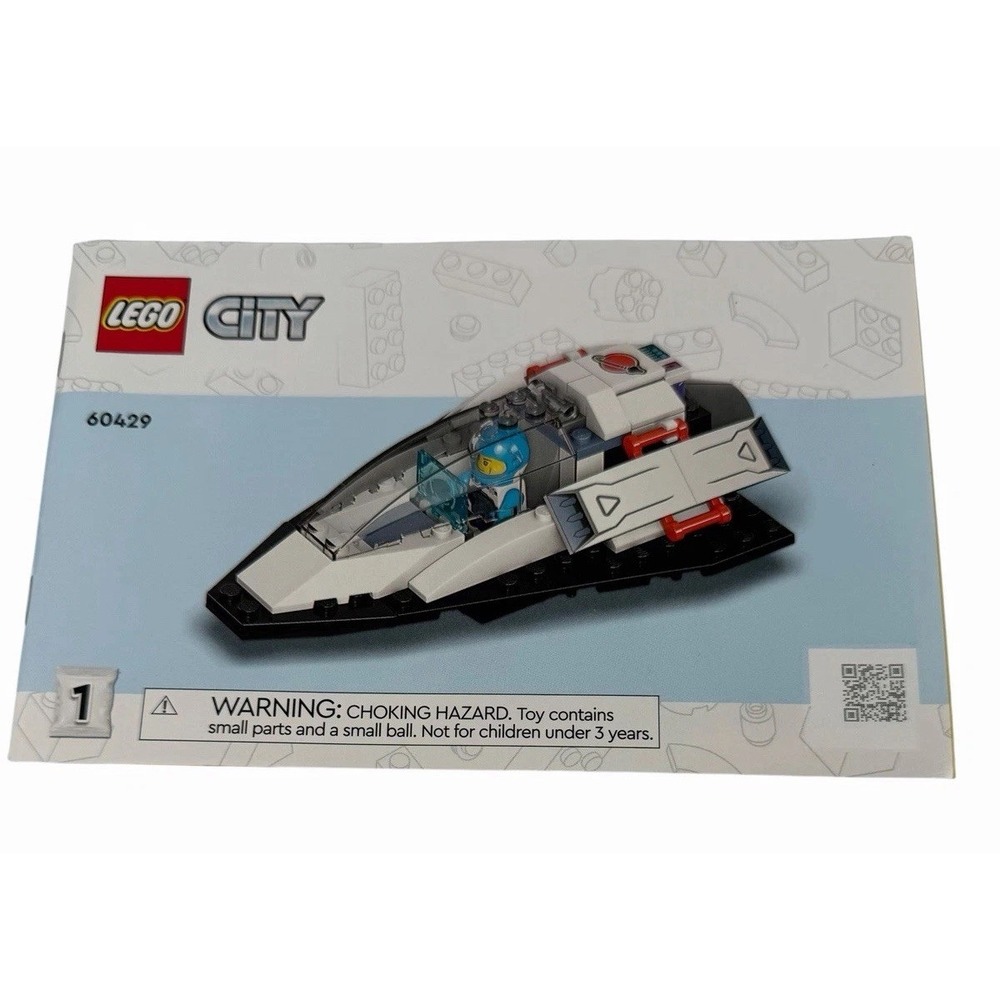 60429 Spaceship And Asteroid Discovery Lego Manual ONLY!